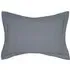 Oxford Pillowcase - Charcoal, Percale Cotton