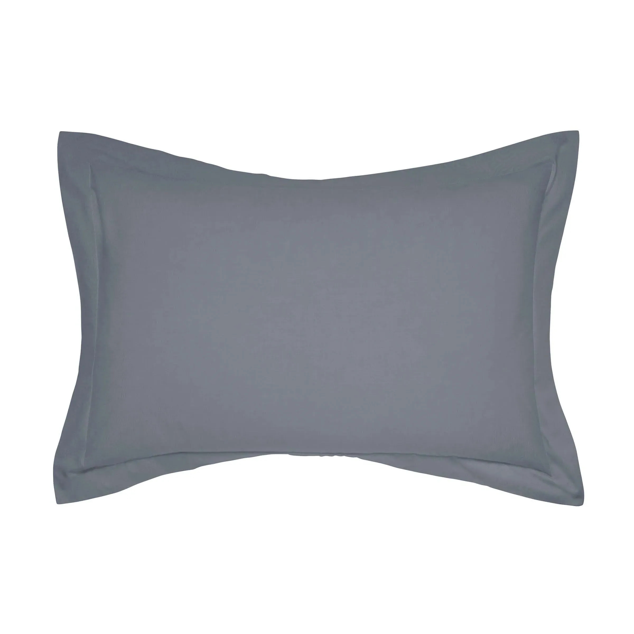 Oxford Pillowcase - Charcoal, Percale Cotton image