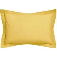 Oxford Pillowcase - Ochre, Percale Cotton