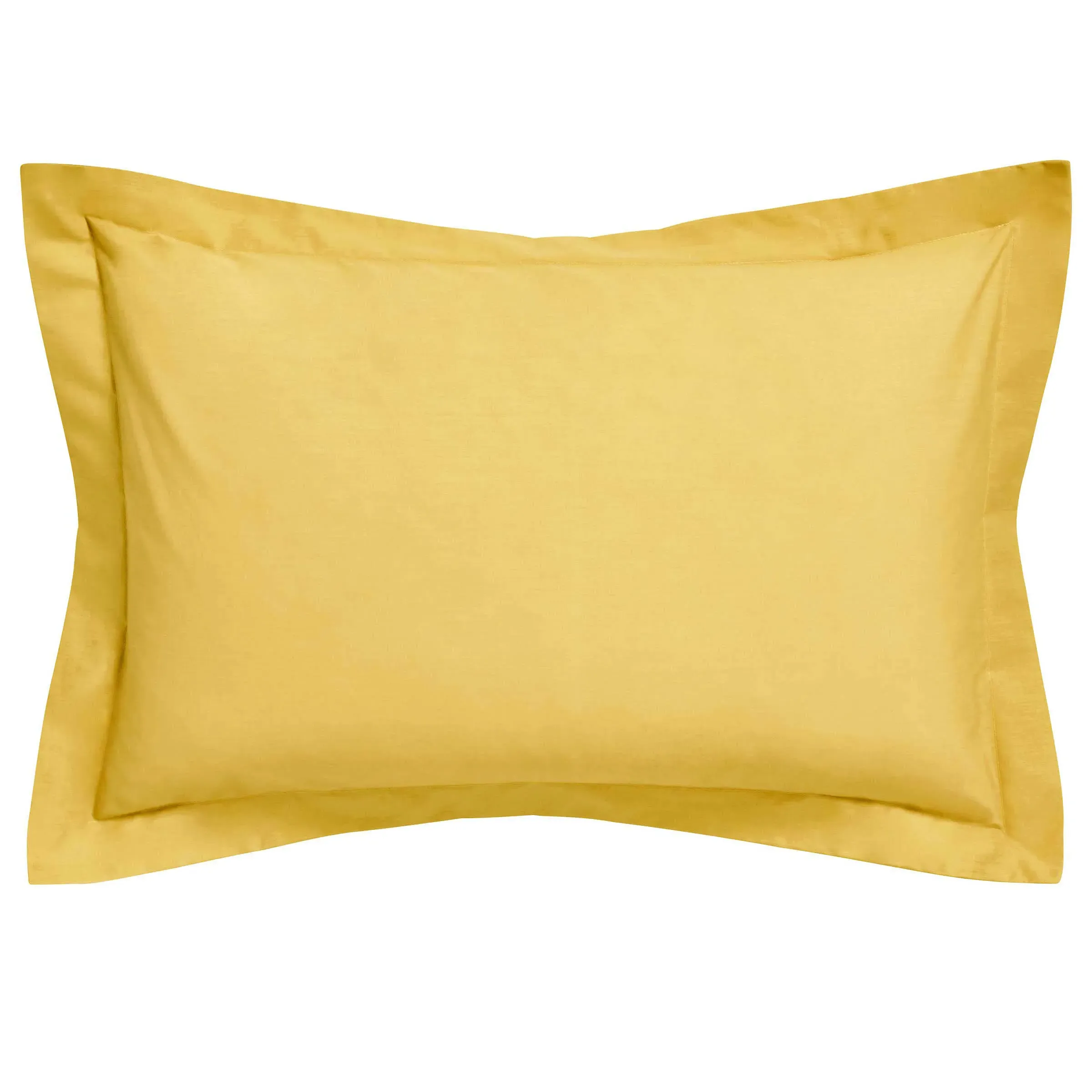 Oxford Pillowcase - Ochre, Percale Cotton image
