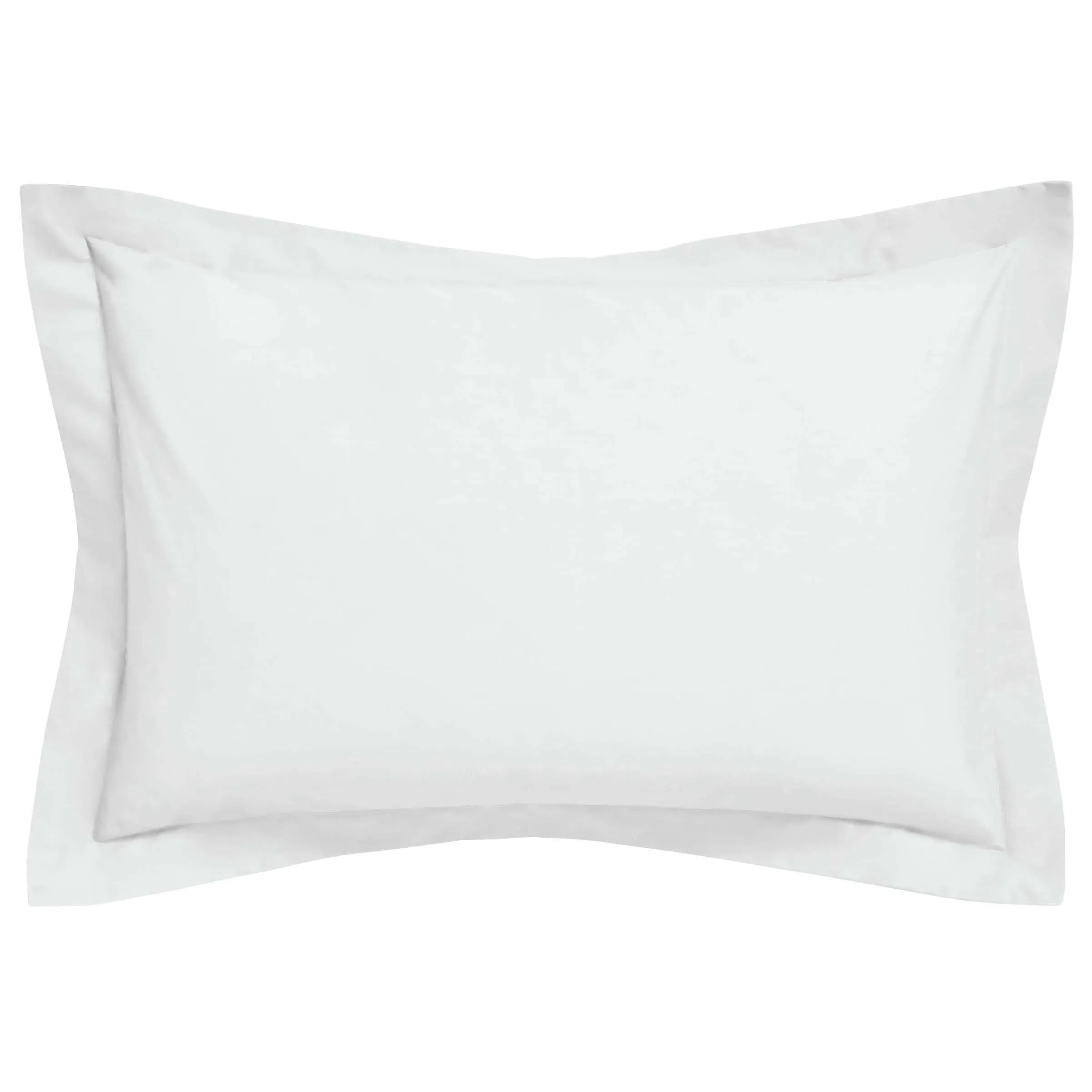 Oxford Pillowcase - Silver, Percale Cotton