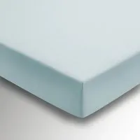 Plain Dye Percale Super King Fitted Sheet - Celadon alternate view