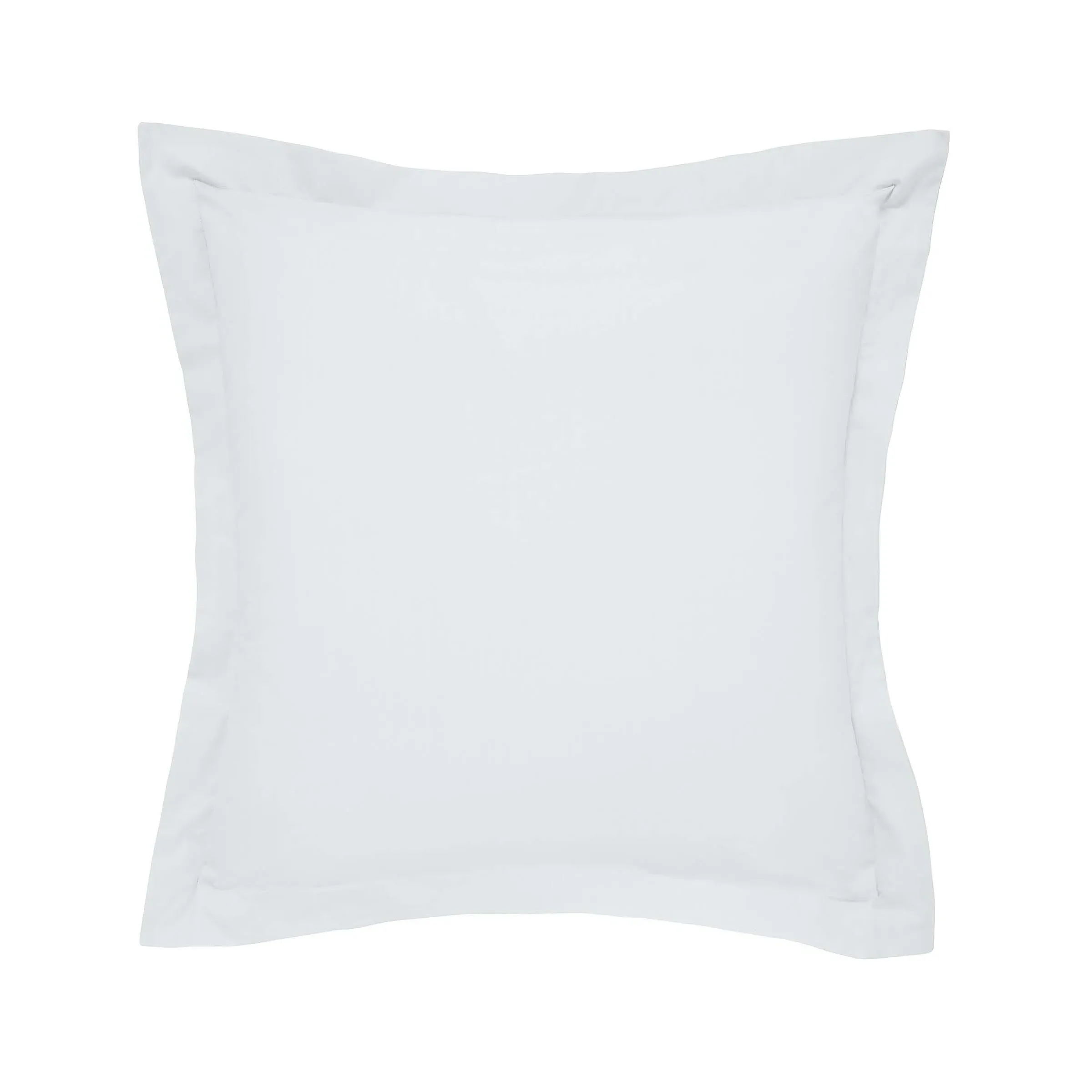 Square Pillowcase - Silver, Percale Cotton