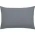 Standard Pillowcase - Charcoal, Percale Cotton