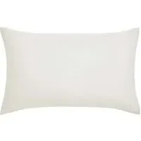 Standard Pillowcase - Cream, Percale Cotton