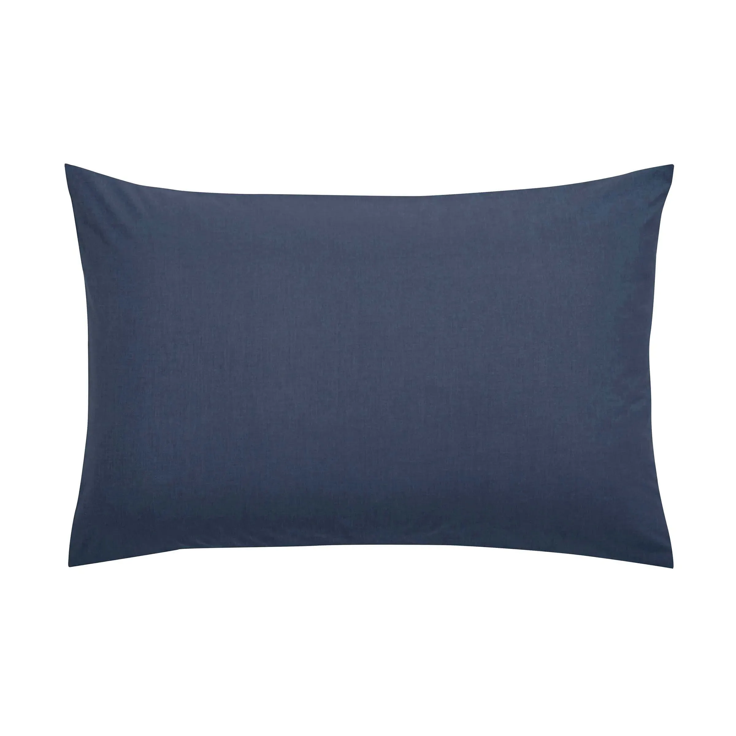 Standard Pillowcase - Ink, Percale Cotton