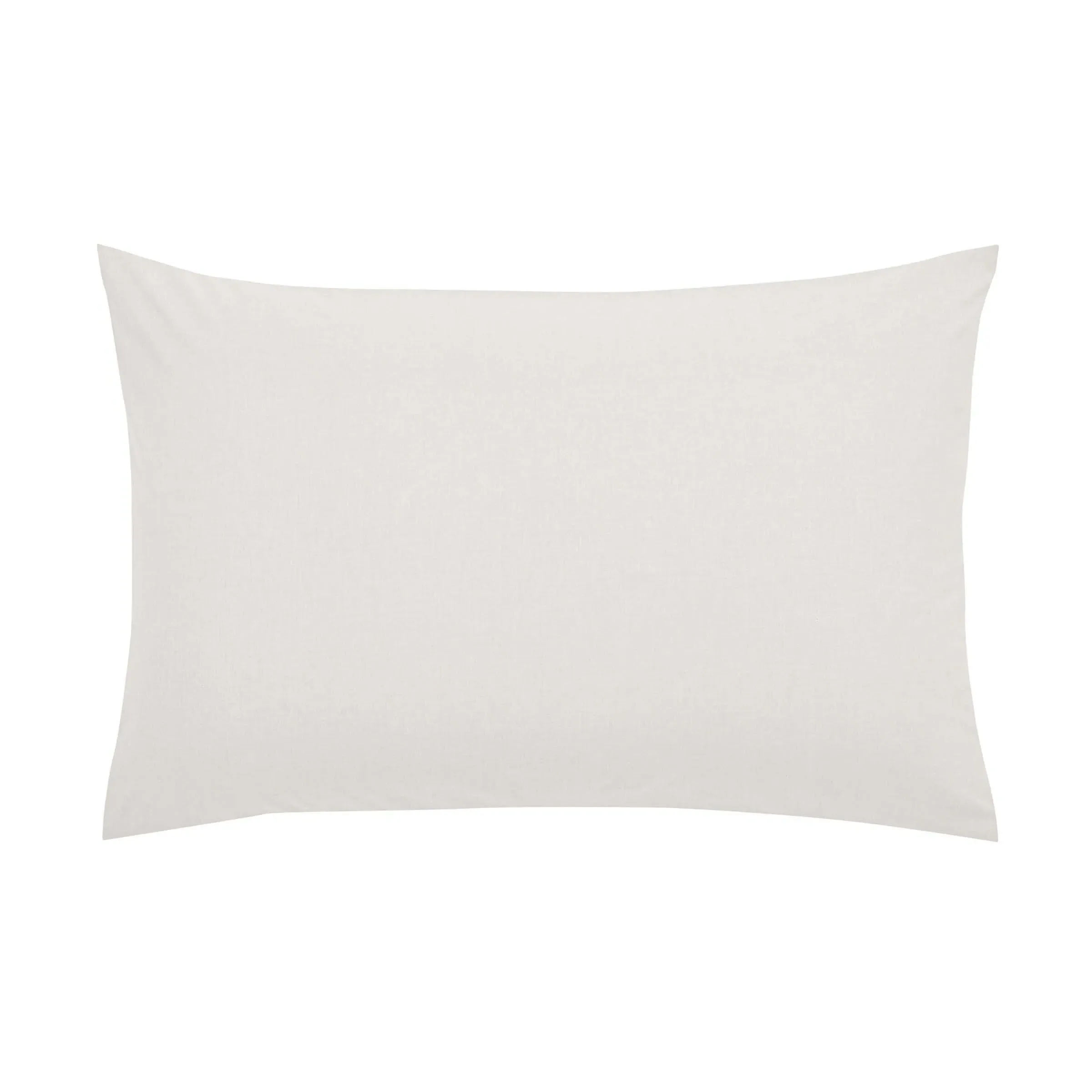 Standard Pillowcase - Putty, Percale Cotton
