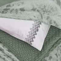 Standard Pillowcases Geometric Pattern - Sage