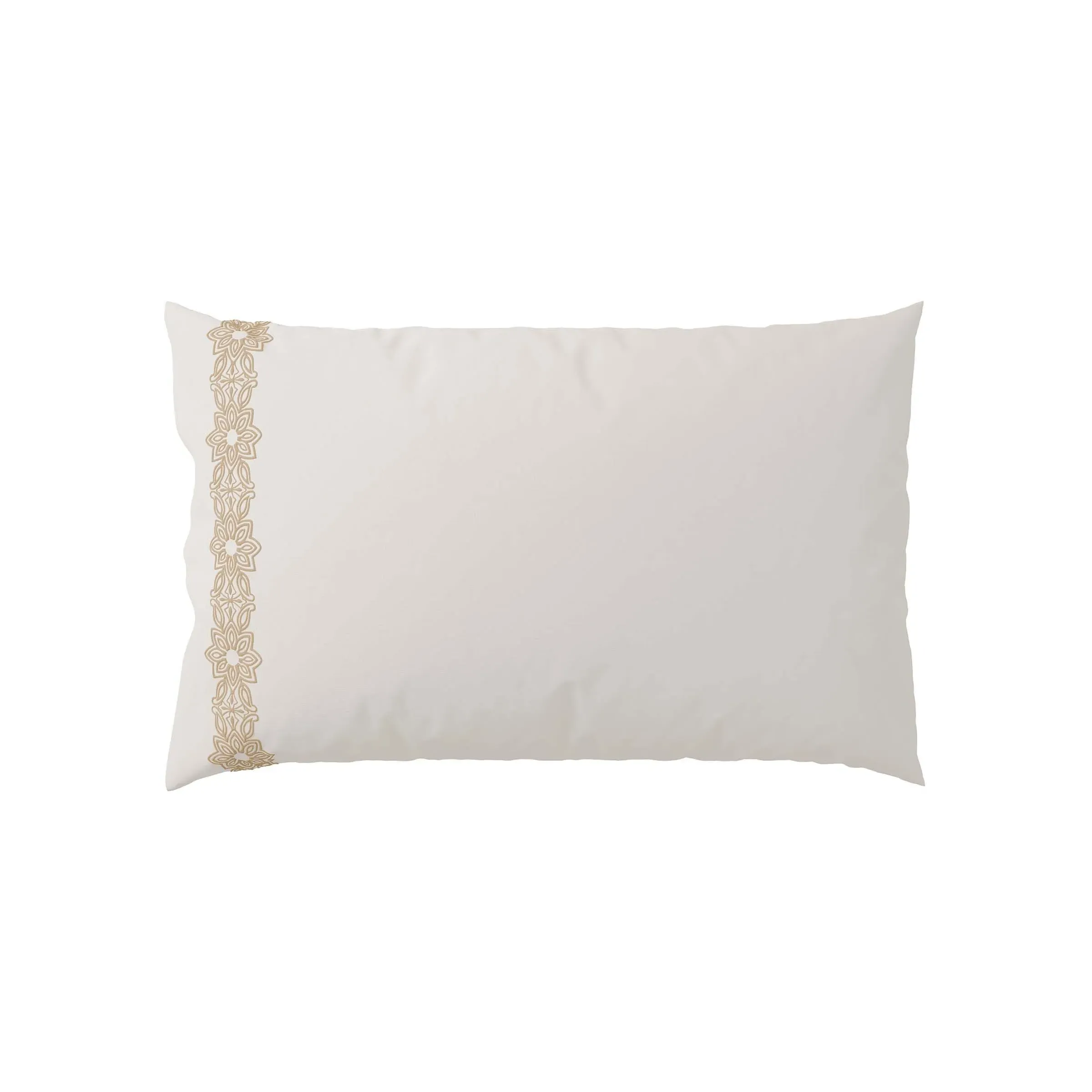 Standard Pillowcases with Embroidery - Soft Gold image
