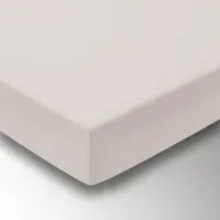 Super King Fitted Sheet - Putty, Percale Cotton