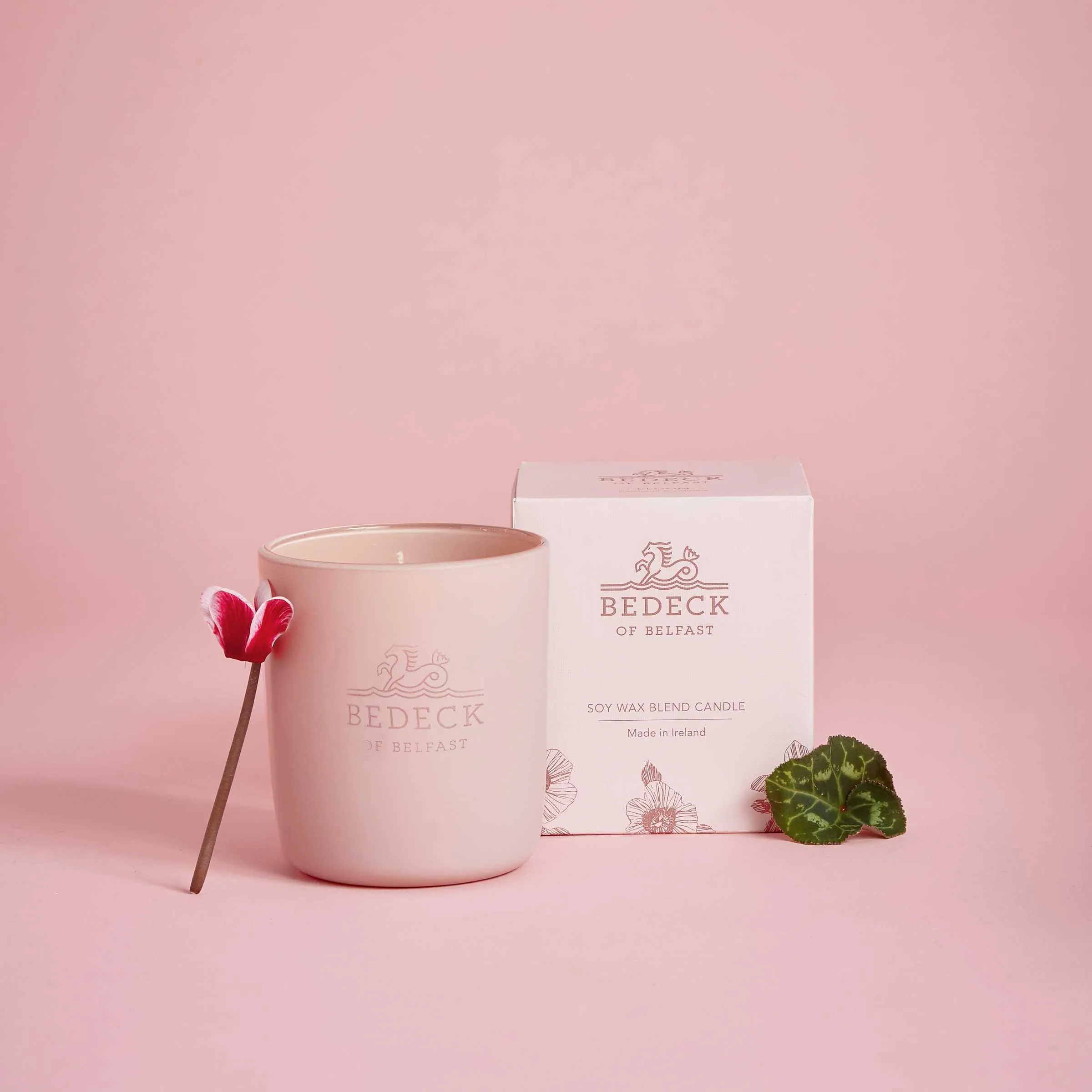 1 Wick Scented Candle Bloom - Floral Fresh