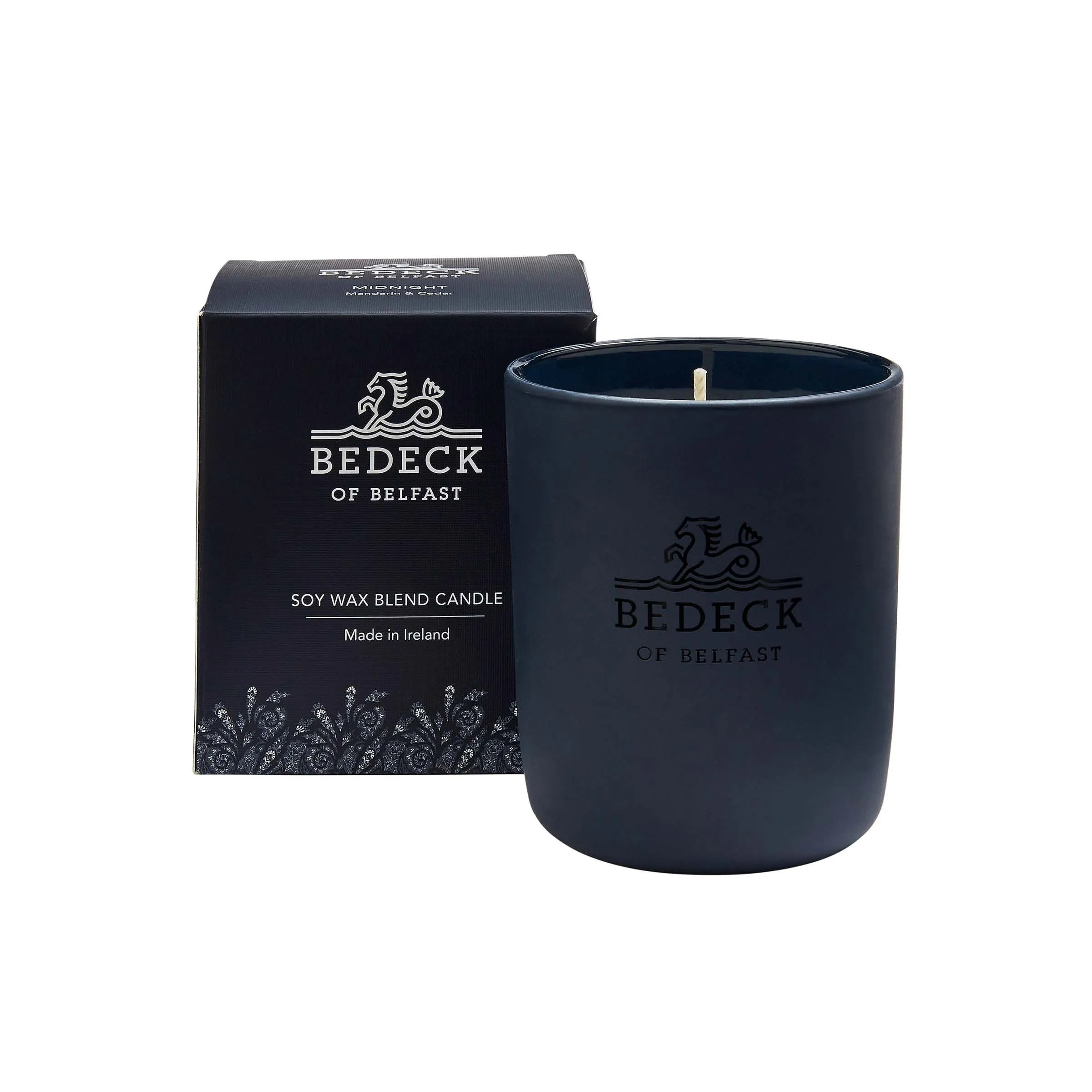 1 Wick Scented Candle Midnight - Citrus Clove