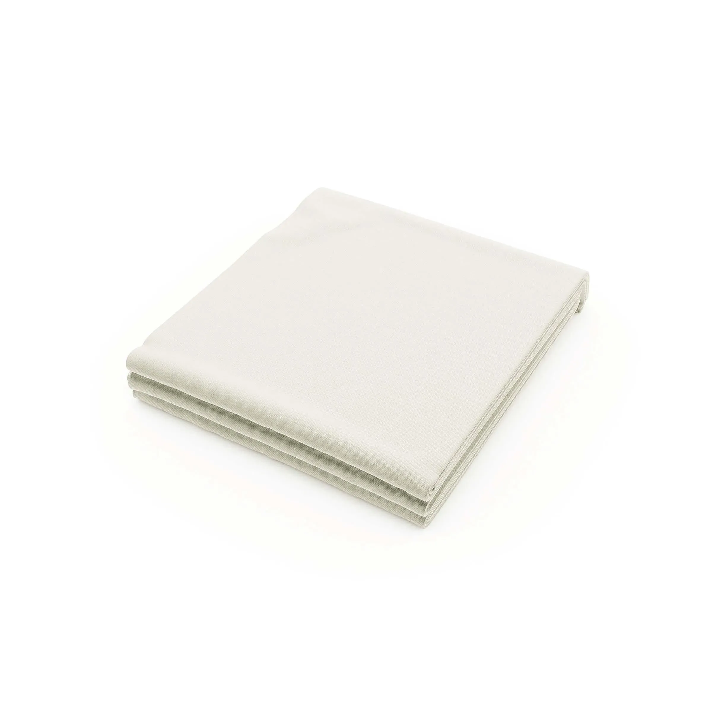 200 Thread Count Single Flat Sheet - White, Cotton Percale alternate view