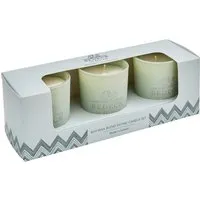 3-Pack Votive Scented Candles - Botanic
