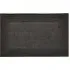 Bath Mat with Hem Detail - Charcoal, Cotton