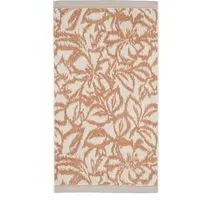 Bath Sheet with Ikat Pattern - Grey, Cotton
