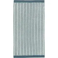 Bath Sheet with Stripe Design - Teal, Cotton
