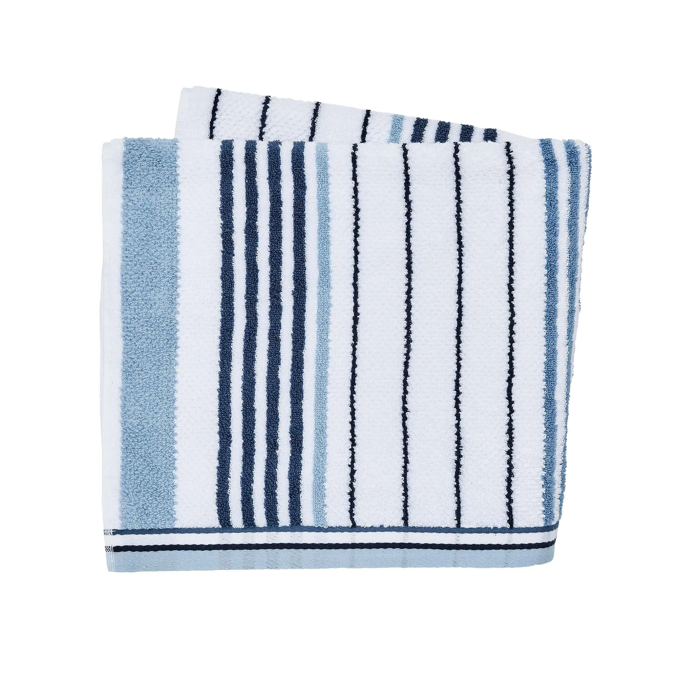 Bath Towel with Anti-Pilling - Chambray, Cotton