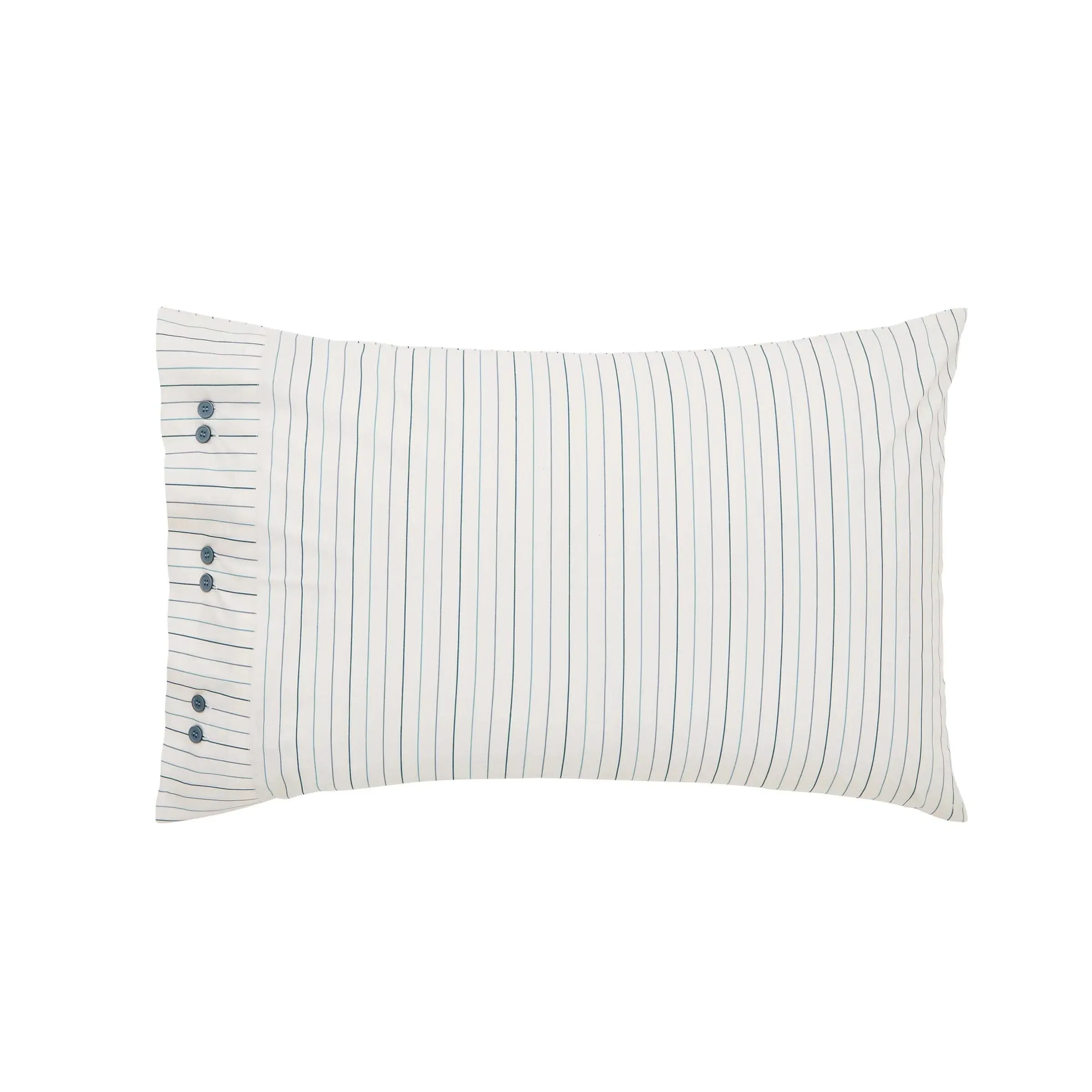 Celina Standard Pillowcases (Pair) - Celadon & Olive, Cotton product