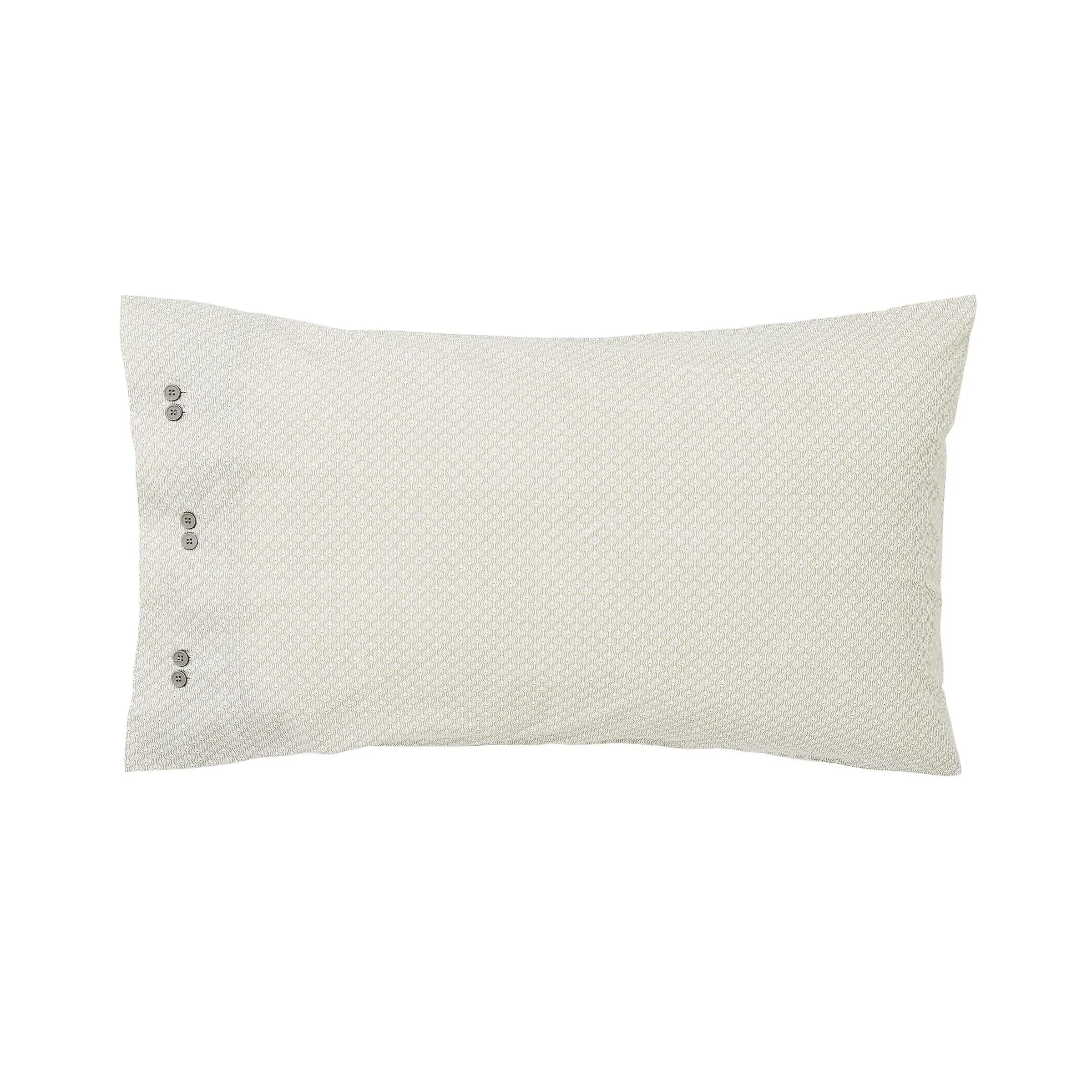 Clarence Standard Pillowcases, Pair - Silver, Green product