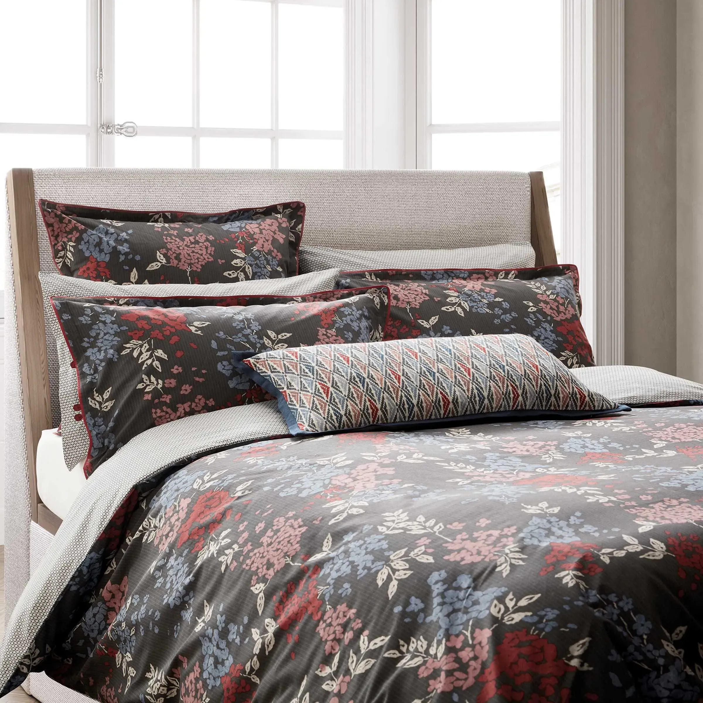 Double Duvet Cover Set - Graphite