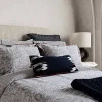 Double Duvet Cover Set - Midnight, Cotton