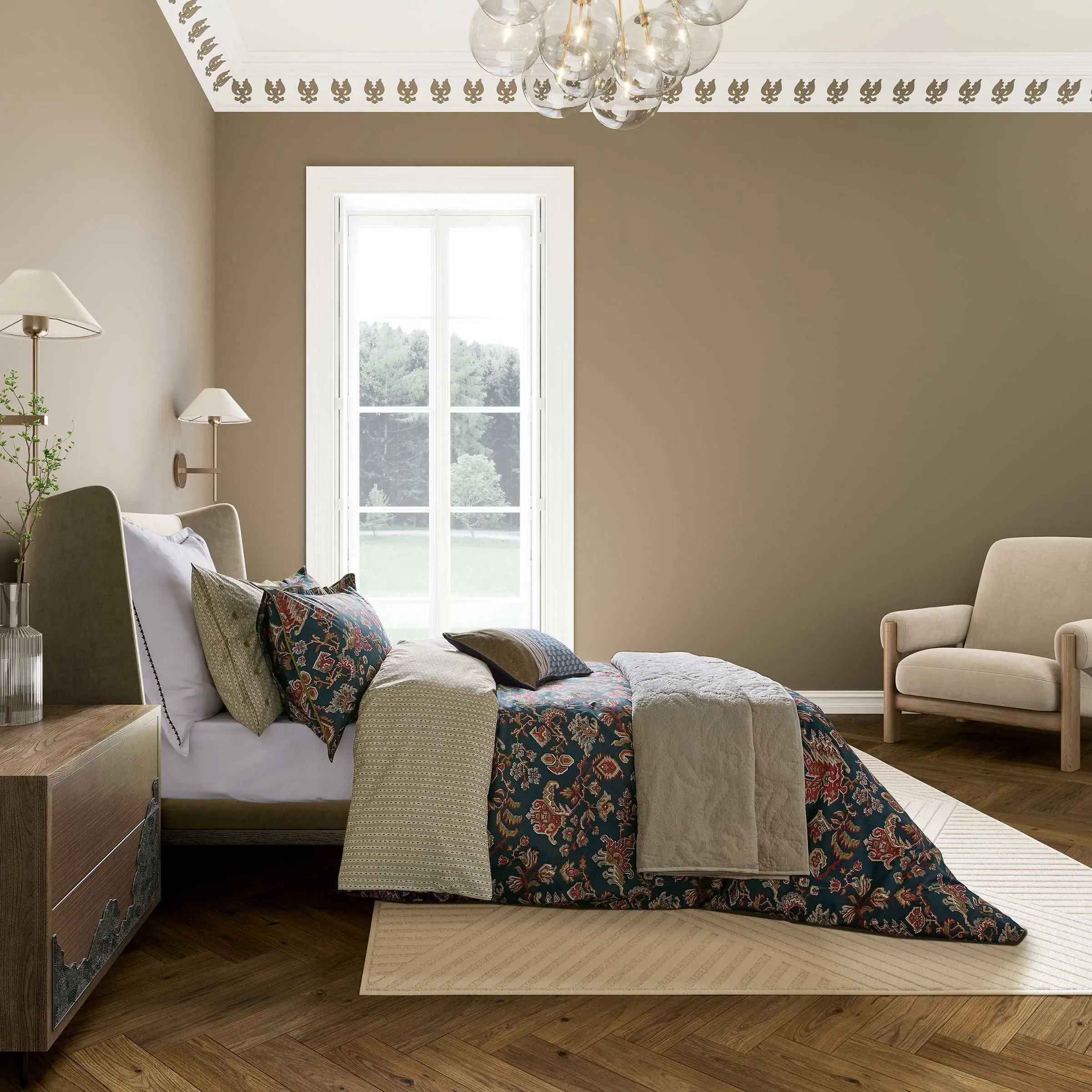 Double Duvet Cover Set - Teal