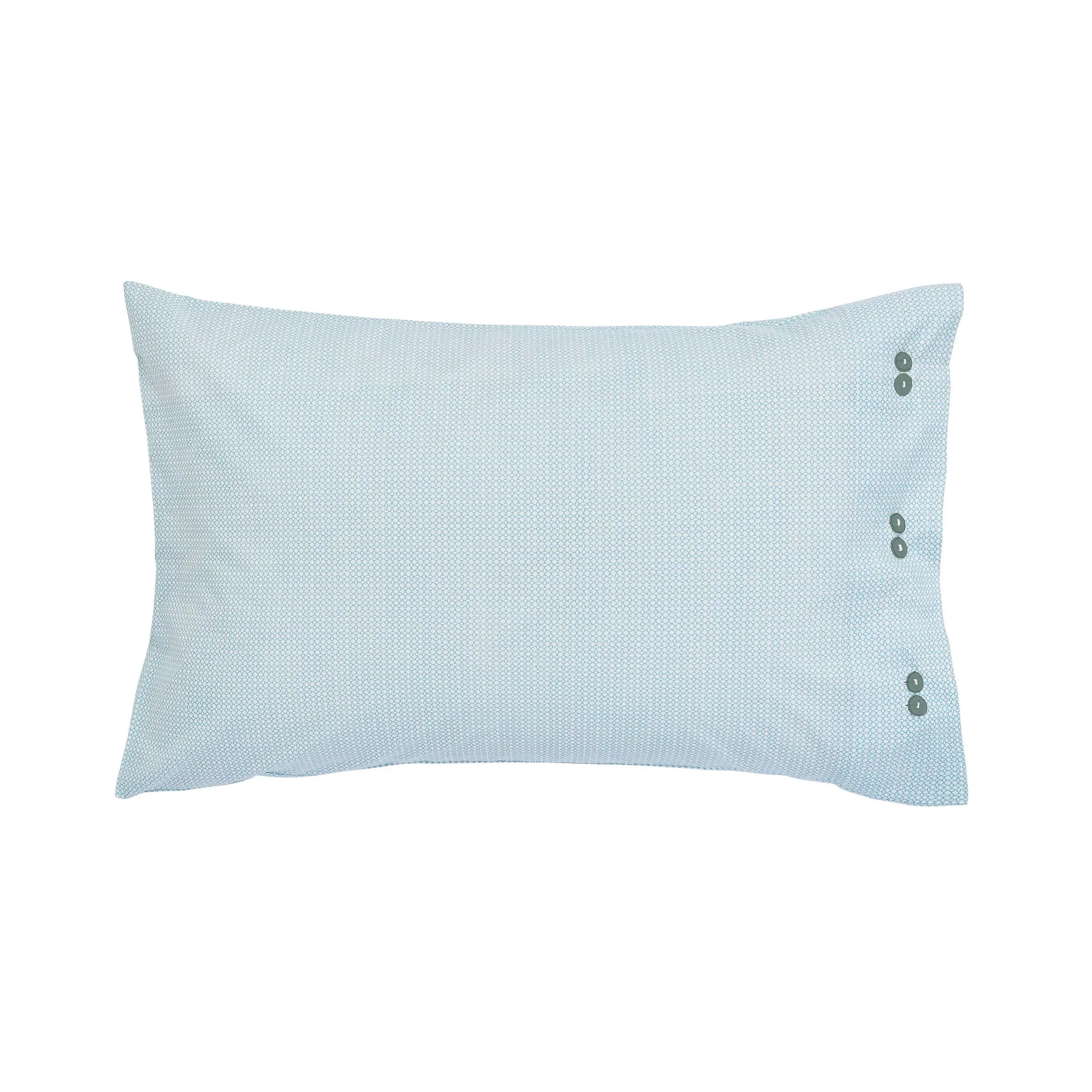 Emira Standard Pillowcases (Pair) - Soft Teal & Green product