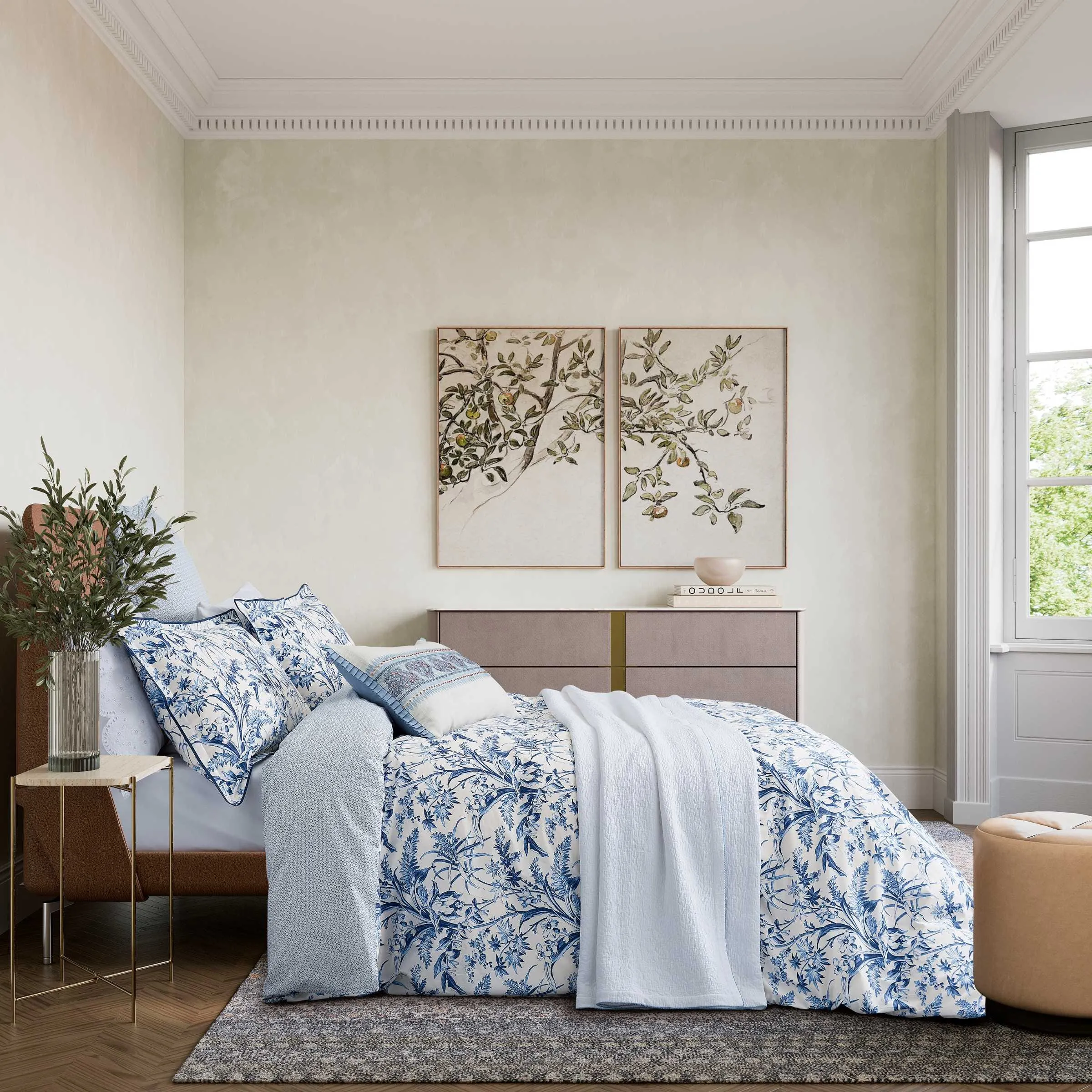 Este Single Duvet Cover Set - Indigo alternate view