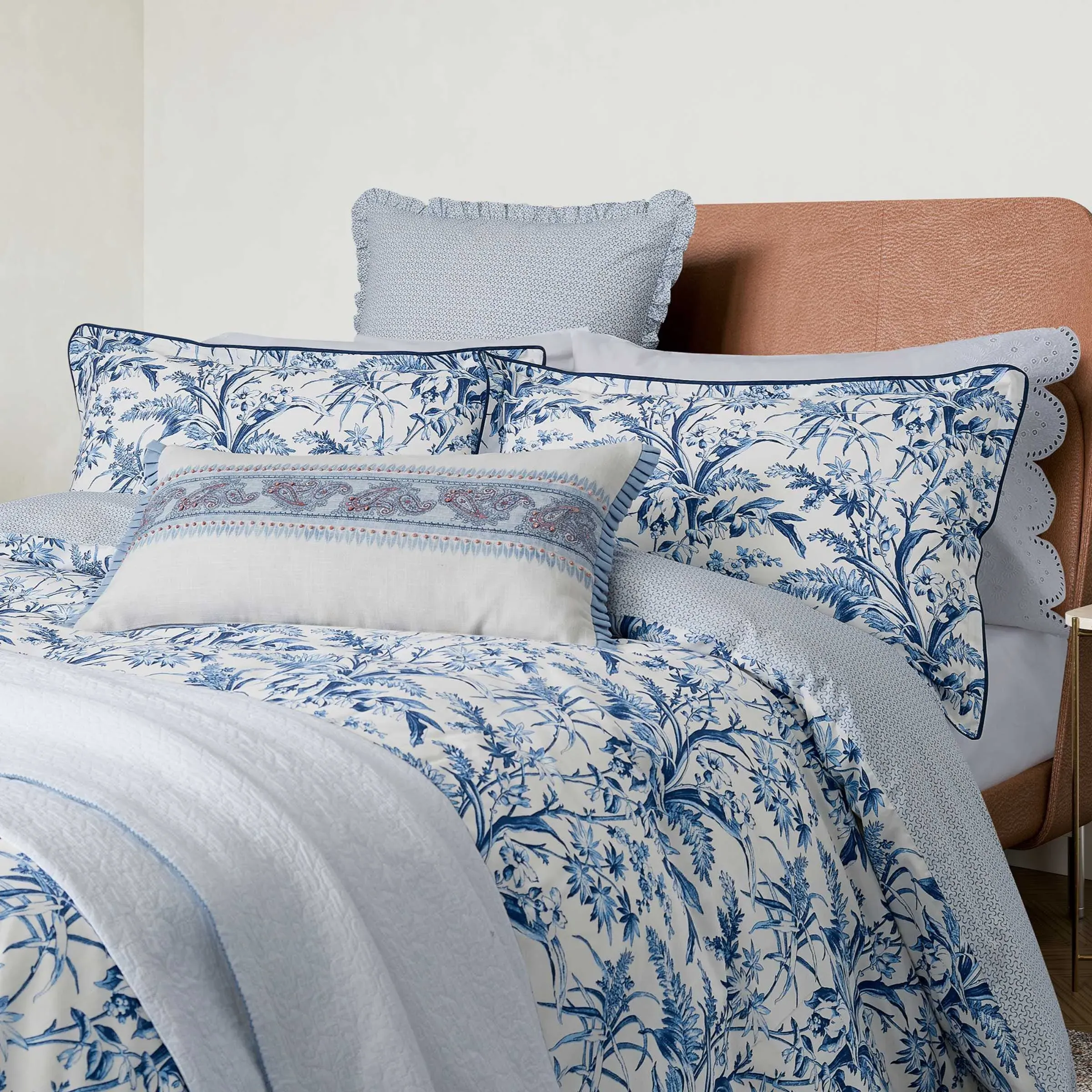 Este Single Duvet Cover Set - Indigo product