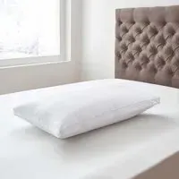 Feels Like Down Pillow - White, Cotton