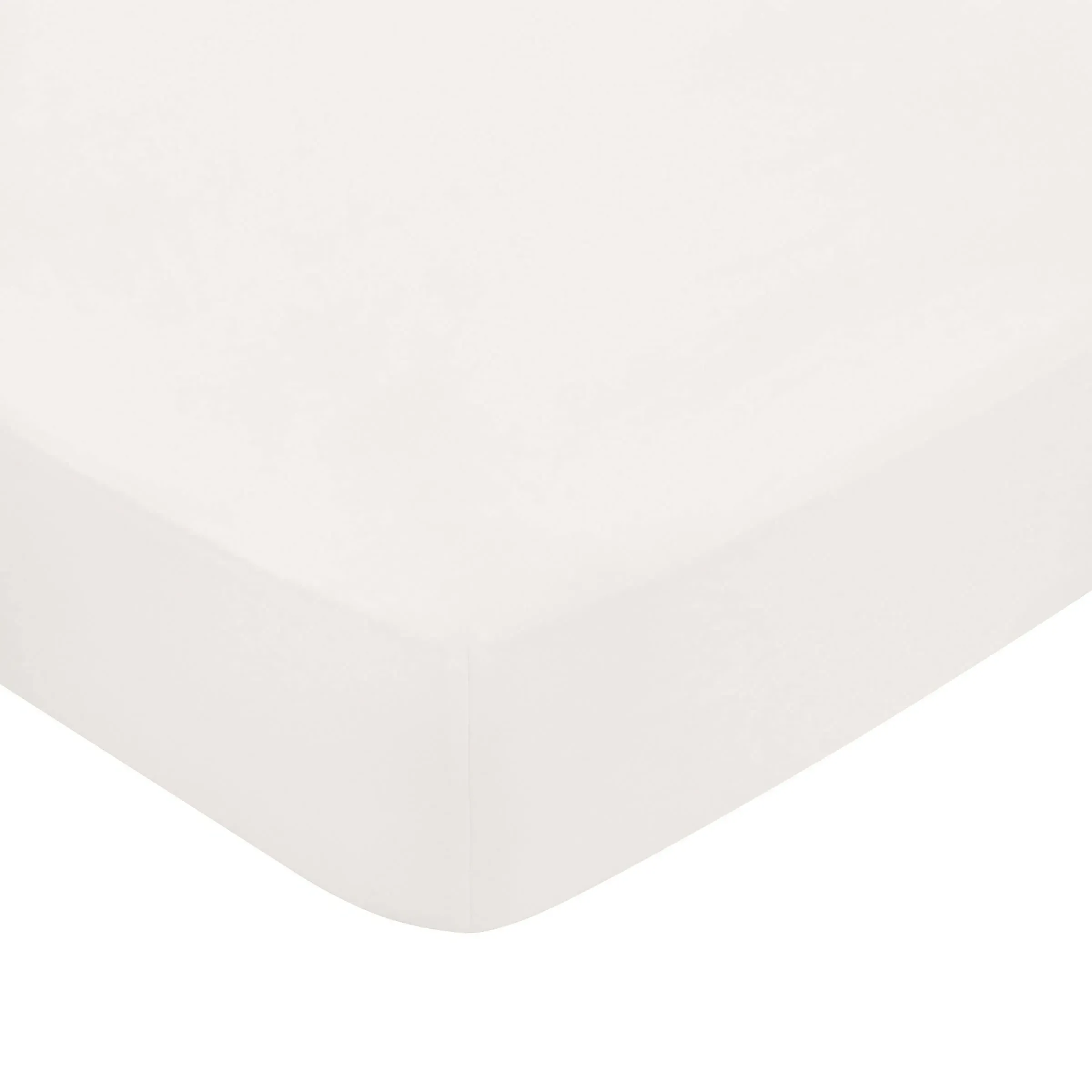 1000 Thread Count Double Fitted Sheet - Silver, Egyptian Cotton alternate view