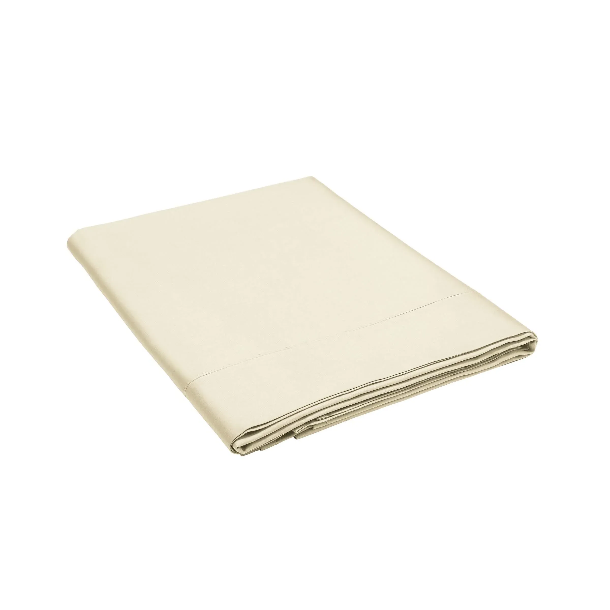 400 Thread Count Sateen Single Flat Sheet - Silver, Cotton alternate view