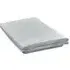 King Flat Sheet 300 Thread Count - Silver, Cotton