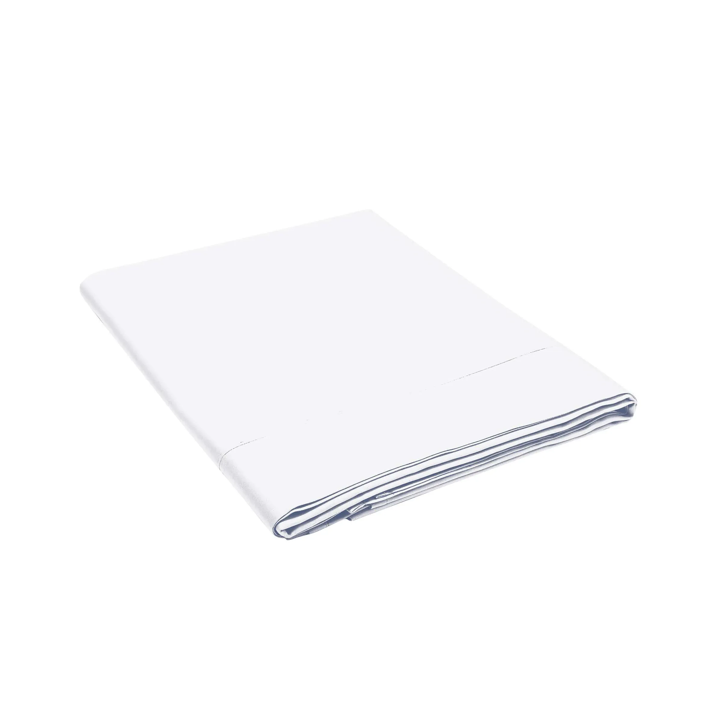 King Size Flat Sheet 1000TC - White, Cotton