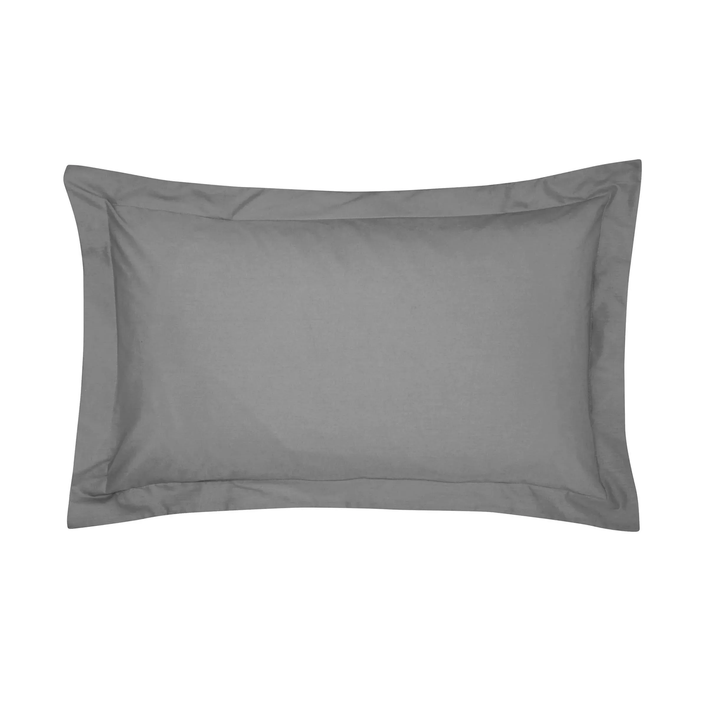 Oxford Pillowcase 300 Thread Count - Charcoal image