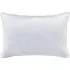 Rectangular Cushion with Embroidery - White