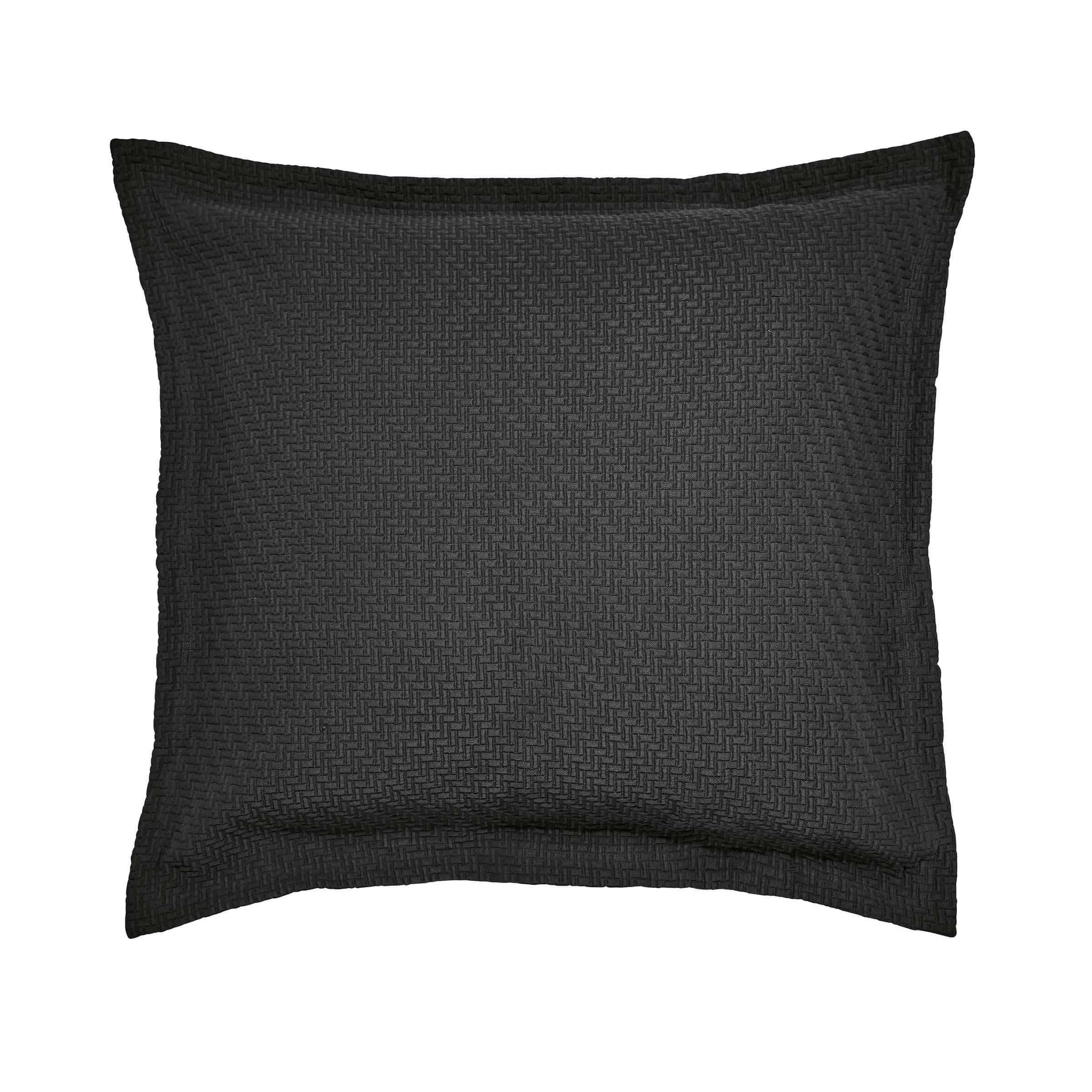 Sham Pillowcase - Charcoal, Egyptian Cotton image