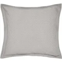 Sham Pillowcase - Silver, Egyptian Cotton