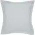 Square Oxford Pillowcase 300TC - Silver, Cotton