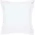 Square Oxford Pillowcase - White, Cotton