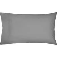 Standard Pillowcase 300 Thread Count - Charcoal