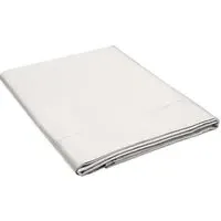 Super King Size Flat Sheet 1000TC - Silver, Cotton