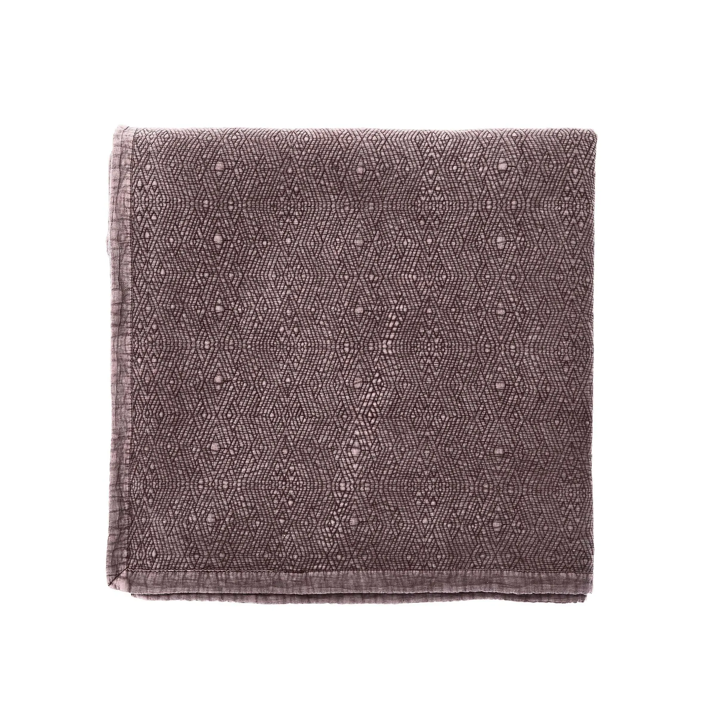 Katara Umma Quilted Throw - Mulberry, Cotton product