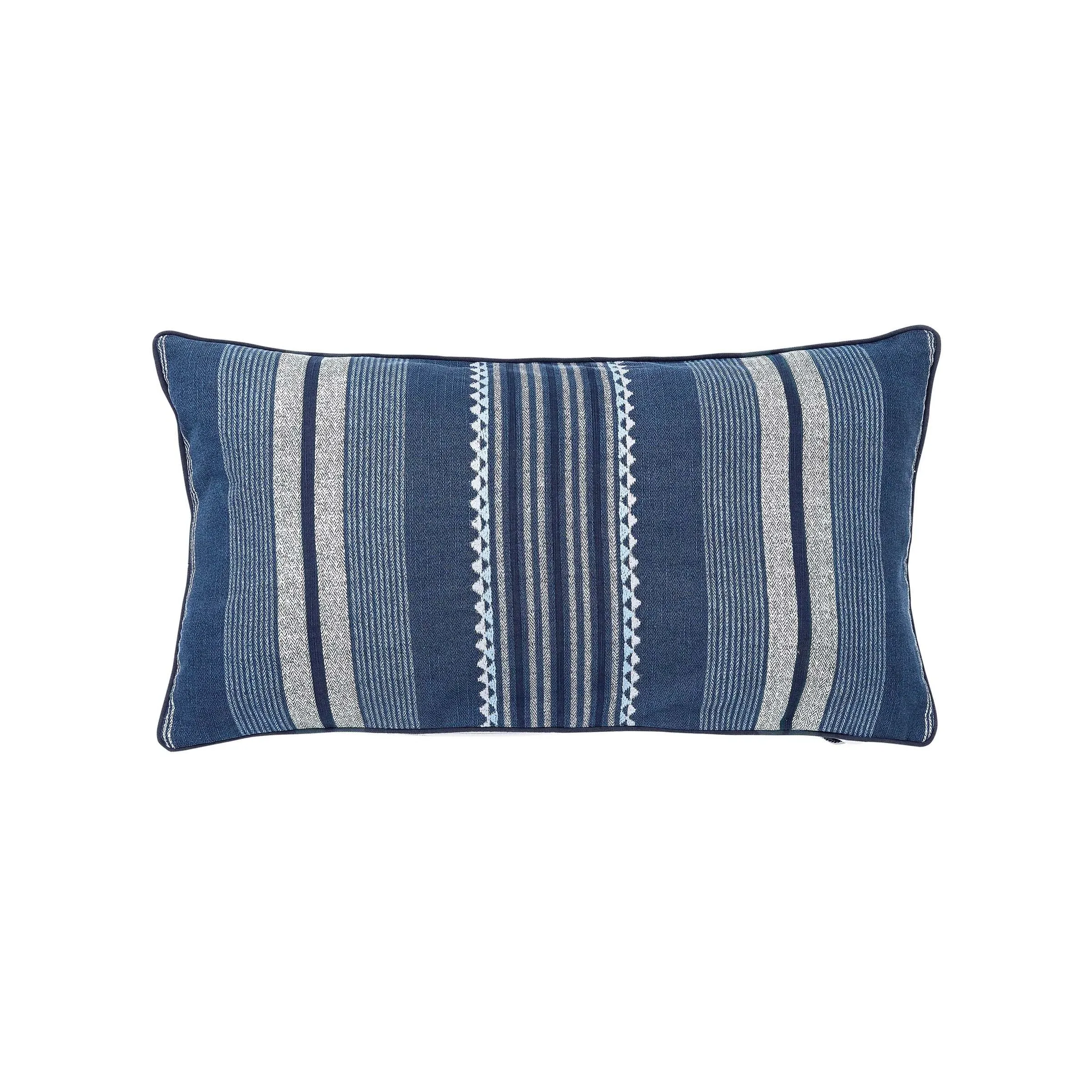 Kayah/Liyana Cushion - Indigo & Charcoal, Cotton product