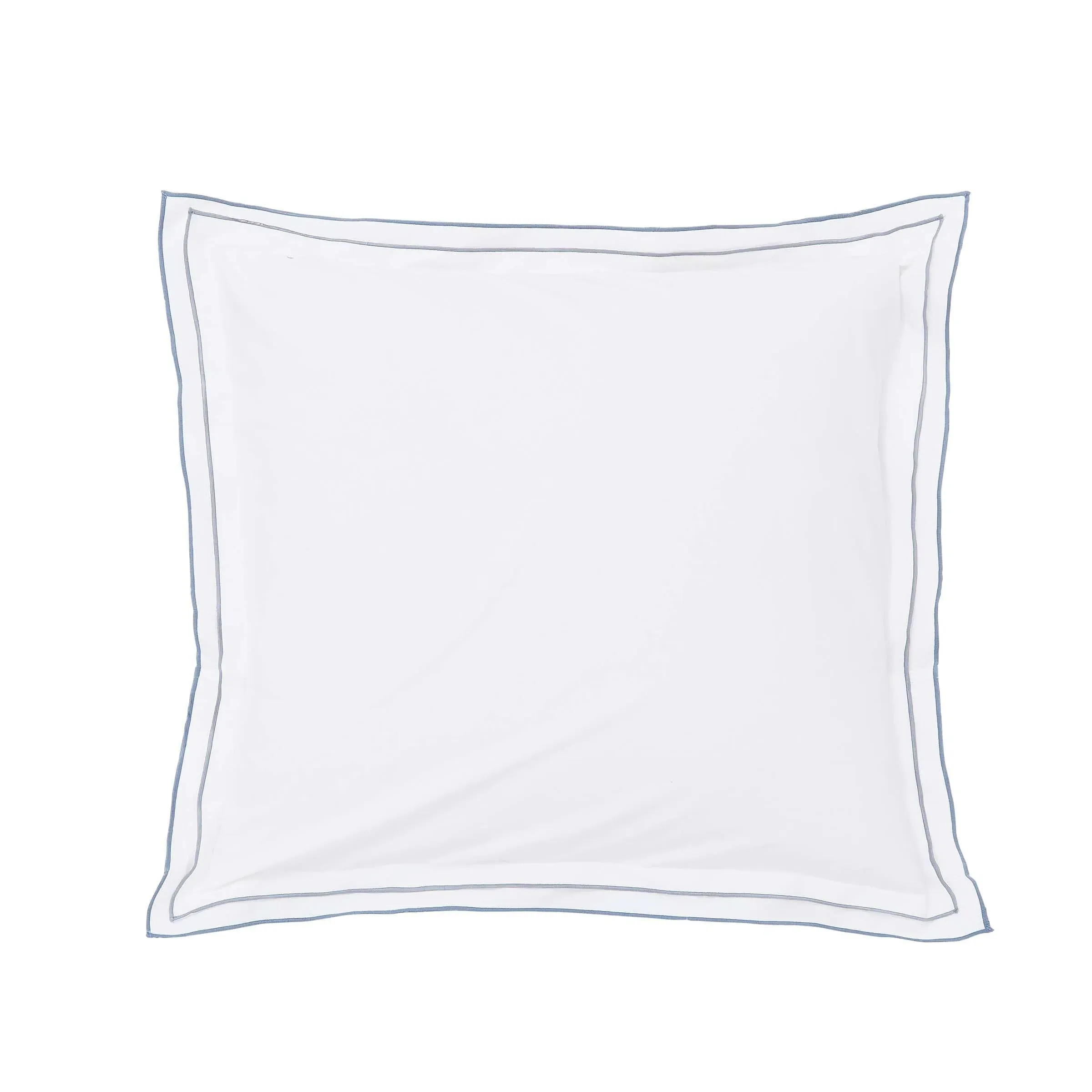 Kayah/Liyana Square Oxford Pillowcases (Pair) - Indigo & Charcoal product