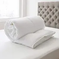 King Size Duvet 13.5 Tog - White, Microfibre