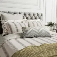 King Size Duvet Cover Set - Linen, Cotton