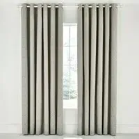 Lined Curtains with Jacquard Design - Sage