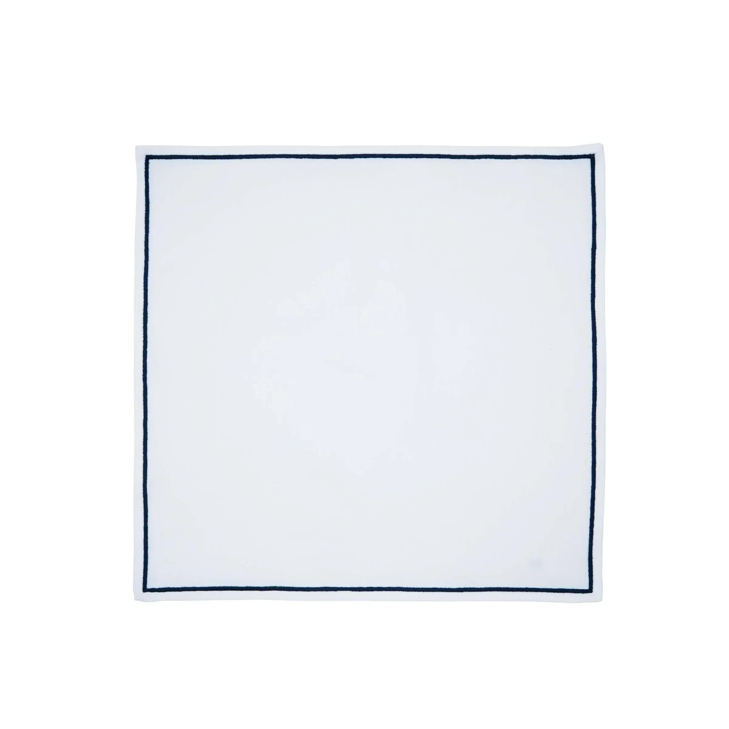 Morsan Embroidered Napkins Set of 4 - Midnight Navy, Cotton product
